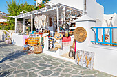 Souvenirs shop, Chora, Folegandros Island, Cyclades Islands, Greece