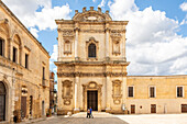  Kirche der Heiligen Anna in Mesagne, Apulien, Italien. 