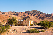  Feynan Ecolodge liegt an den Ufern des Wadi Feyman, Dana Biosphärenreservat, Jordanien, Naher Osten, südliche Levante, Westasien 