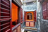 Interior view of the Mandarin’s House (Casa da Cheang), family home of Zheng Guanying (1842-1921). Macau, China.