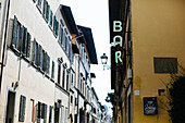  Florenz, Italien, Bar, Straße, Stadtbild 