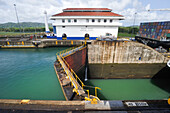 Panama Canal Gatun locks,Republic of Panama,Central America