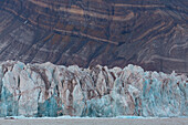 Gletscher Kongsbreen, Kongsfjord, Spitzbergen, Norwegen