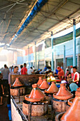 Die moderne Medina in Agadir, Marokko.