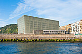 Kursaal Kongresszentrum und Auditorium, San Sebastian, Golf von Biskaya, Provinz Gipuzkoa, Baskenland, Spanien, Europa