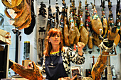 Zapore Jai, delicatessen shop at 21 San Jeronimo Street, San Sebastian, Bay of Biscay, province of Gipuzkoa, Basque Country, Spain,Europe