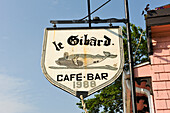 cafe,Tadoussac,Cote-Nord region,Province of Quebec,Canada,North America