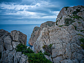  Lighthouse at Cap Formentor, Serra de Tramuntana, Mallorca, Balearic Islands, Mediterranean Sea, Spain 