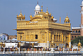  Goldener Tempel, Amritsar, Punjab, Indien, Asien 