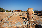  Ruinen des antiken minoischen Palastes von Malia. Kreta, Griechenland. 