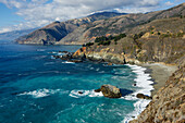 Scenic view of rugged Big Sur coastline. California, USA.