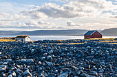  Norway, Finnmark, Varangerhalvøya, Hamningberg 