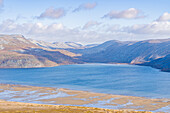  Norway, Finnmark, Varangerhalvøya, Tanamunningen nature reserve 