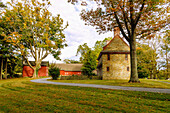 William Brinton 1704 House am Brandywine Battlefield Trail im Brandywine Valley bei Chadds Ford, Delaware County, Pennsylvania, USA