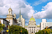  Pennsyvania State Capitol Complex in the Capitol District in Harrisburg, Dauphin County, Pennsylvania, USA 