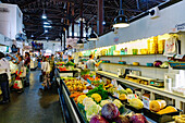  Central Market with regional Amish products in Historic Downtown in Lancaster in Pennsylvania Dutch Country, Lancaster County, Pennsylvania, USA 