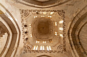 Kuppel und Decke der Tomba di Rotari oder San Giovanni Battista in Tomba in Monte Sant’Angelo, Gargano, Apulien, Italien, Europa