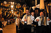 music band playing in  a restaurant at Poina Brasov, a winter sports resort near Brasov, Transylvania,Romania,Southeastern and Central Europe