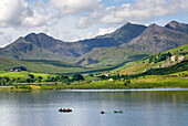 lake in Snowdonia National Park,Wales,United Kingdom,Great Britain,Europe