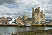 Caernarfon Castle,Wales,United Kingdom,Great Britain,Europe