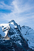  Großglockner, peak, 3798 meters, highest mountain in Austria, in the Hohe Tauern, Carinthia 