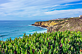 Küstenabschnitt in der Gemeinde Colares, Kreis Sintra, Region Lissabon, Portugal