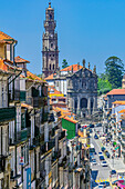  View of the Santo Ildefonso district in Porto, Portugal. 