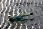  Message in a Bottle, Wadden Sea National Park, Schleswig-Holstein, Germany 