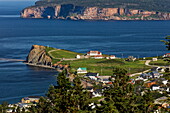 Villlage of Perce, Gaspesie, Quebec, Canada