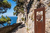  Via Krupp on Capri, Capri, Gulf of Naples, Italy 