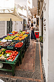  In the streets of Capri, Capri, Gulf of Naples, Italy 