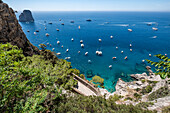  Via Krupp on Capri, Capri, Gulf of Naples, Italy 