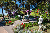 Giardini di Augusto auf Capri, Golf von Neapel, Italien