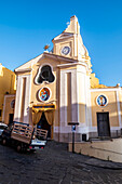 Santuario S. Maria delle Grazie Incoronata, Insel Procida, Golf von Neapel, Italien