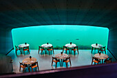  Norway, Lindesnes, Underwater Restaurant Under, Restaurant area 