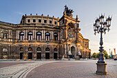  Semperoper, Theaterplatz, Dresden, Saxony, Germany 