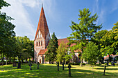 Kirche in Lichtenhagen Rostock, Mecklenburg-Vorpommern, Deutschland