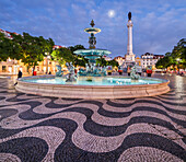  Fonte Norte do Rossio, Praça Dom Pedro IV, Rossio Square, Lisbon, Portugal 