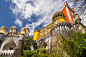 Palast da Pena, Parque da Pena, Naturpark Sintra-Cascais, Lissabon, Portugal