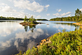  Lake in Glaskogen Nature Reserve, Värmland County, Sweden 