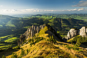  View from Schäfler, Alpstein, Appenzell, Switzerland 