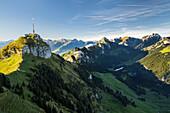 Hoher Kasten, Säntis, Alpstein, Appenzell, Schweiz