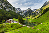  Berggasthaus Seealpsee, Alpstein, Appenzell, Switzerland 