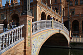 Plaza de Espana, Sevilla, Spanien