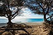  Beach, Spiaggia di Biderosa, Riserva Biderosa Nature Reserve, Orosei, Province of Nuoro, East Coast, Sardinia, Italy 