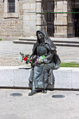 Sculpture of Saint Teresa, Basilica Santa Teresa de Jesùs, Ávila, Castilla y León, Spain