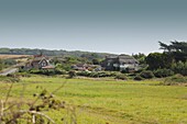  Landscape on the Isle of White, England, Great Britain 