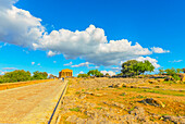 Temple of Concordia, Valley of Temples, Agrigento, Sicily, Italy