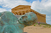 Temple of Concordia, Valley of Temples, Agrigento, Sicily, Italy