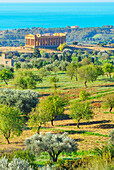 Concordia temple, Valley of Temples, Agrigento, Sicily, Italy